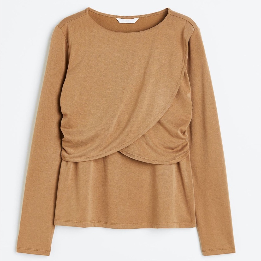 Maternity blouse H&M - Mama jersey nursing top